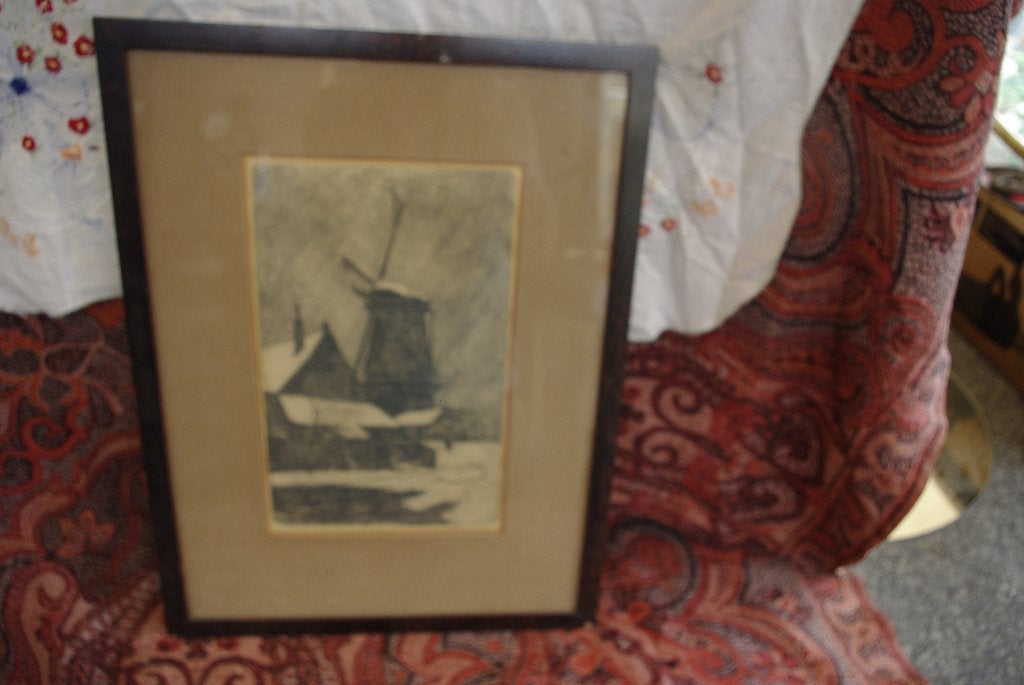 Etsen en schilderijen, Ophalen of Verzenden, Landschap