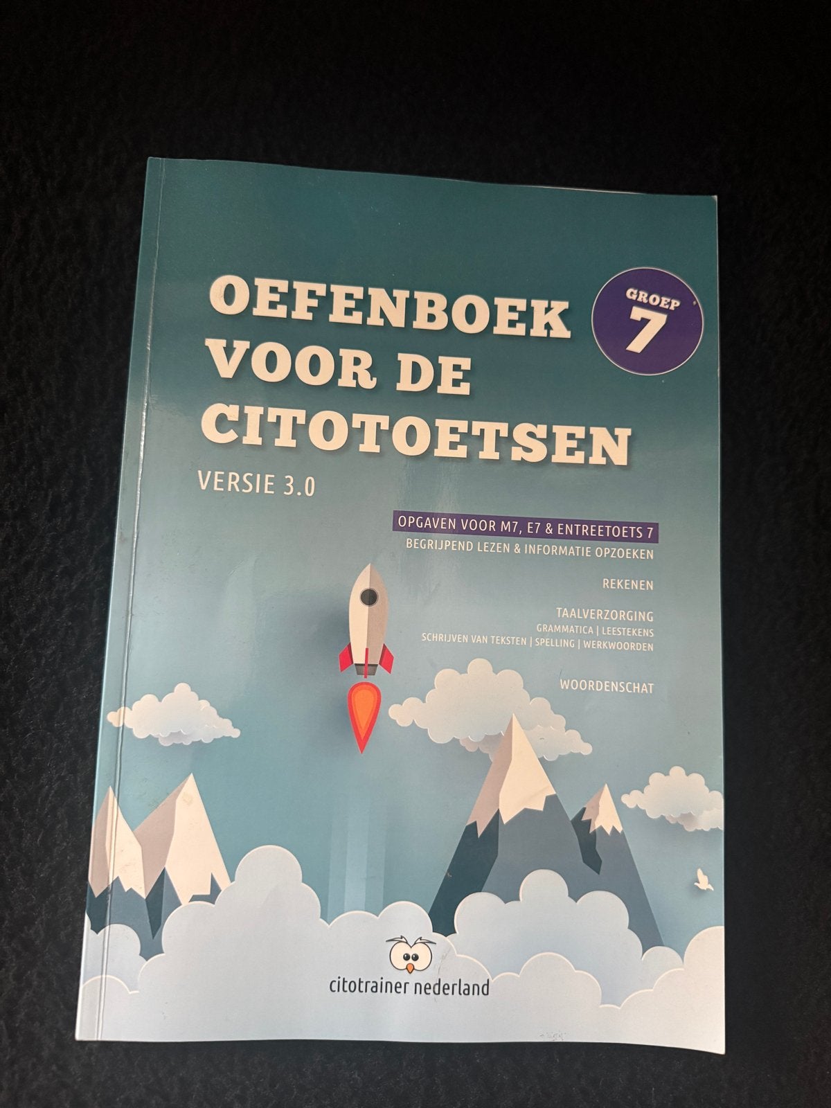Oefenboek voor de Cito Toetsen Groep 7 - Versie 3.0, Ophalen of Verzenden, Zo goed als nieuw, Overige niveaus, Nederlands