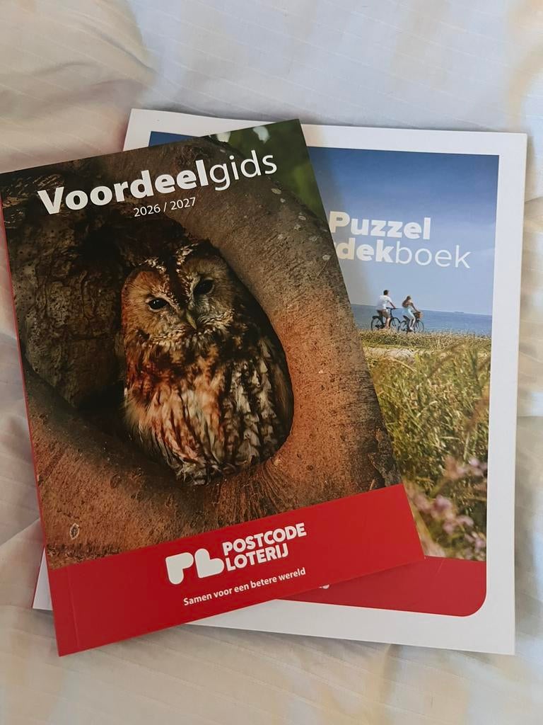 Postcode Loterij Voordeelgids 2026/2027, Ophalen of Verzenden, Nieuw, Overige typen