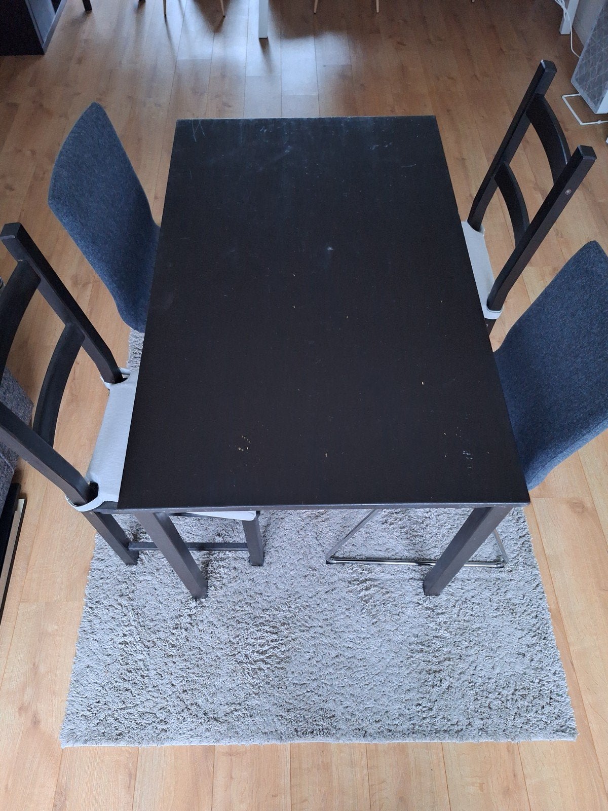 IKEA INGO eettafel(L120×B75xH73)/bureau met 2-5 stoelen, Gebruikt, 100 tot 150 cm, Modern, Functioneel, Tot twee personen