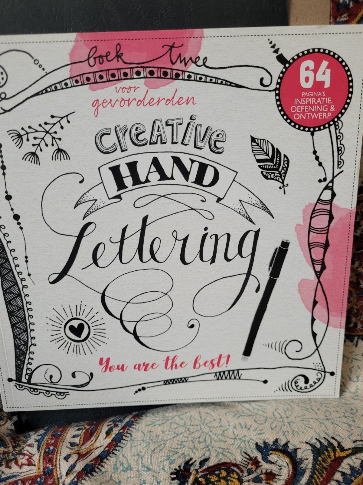 Creative Hand Lettering Boek Twee - Voor Gevorderden, Verzenden, Zo goed als nieuw, Tekenen en Schilderen, Onbekend