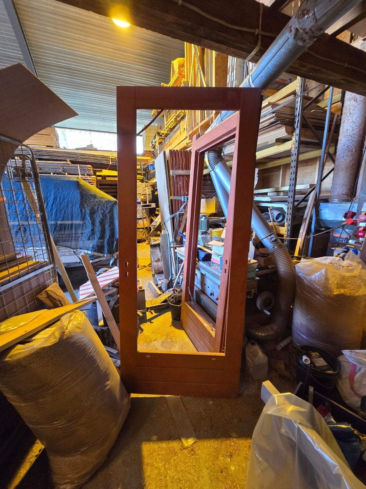 Hardhouten voordeur - Robuust en Duurzaam, Ophalen, 80 tot 100 cm, 215 cm of meer, Hout