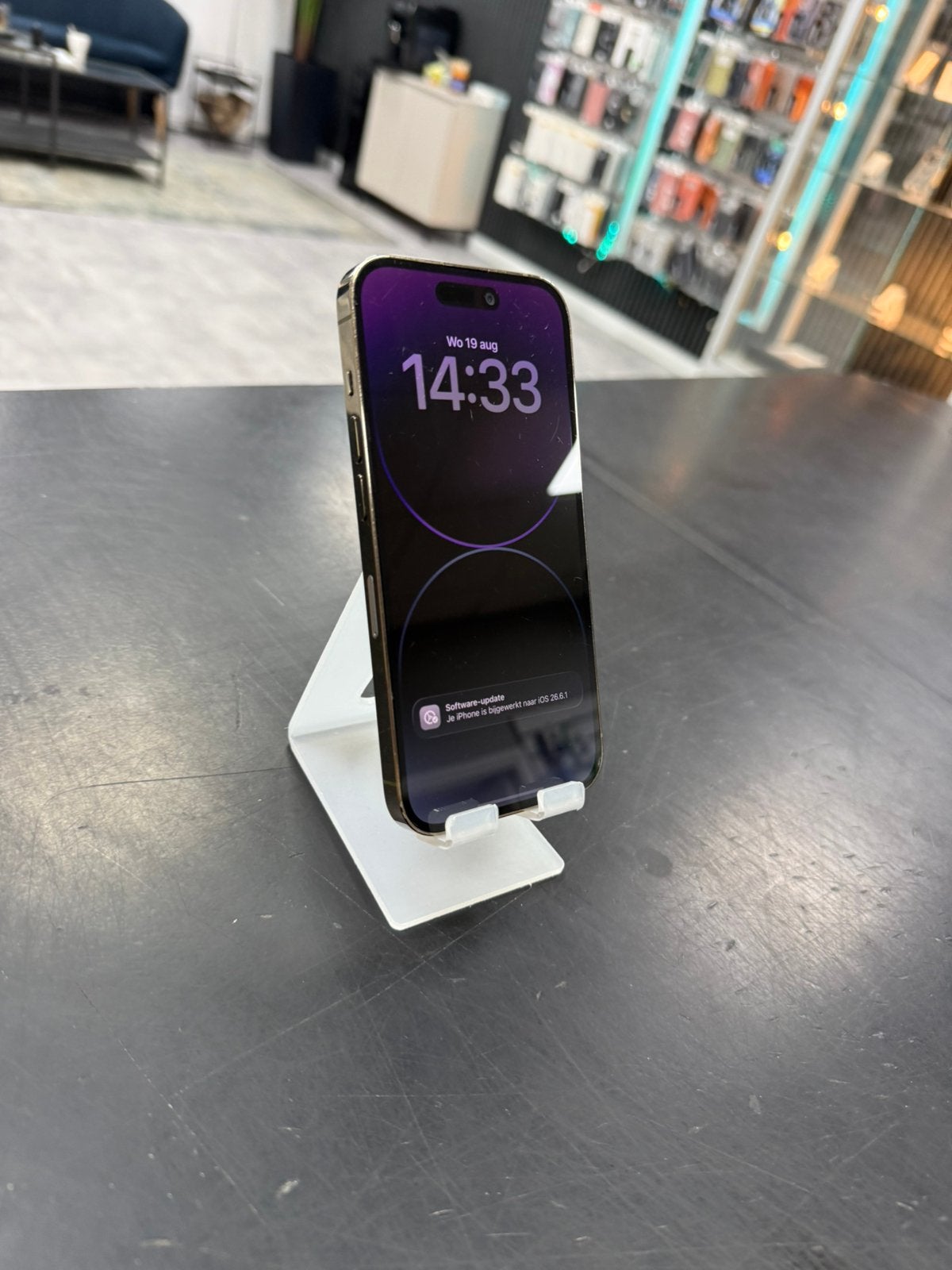 iPhone 14 Pro 512GB Goud  – Accu 96 %!  Nieuwstaat |, Telecommunicatie, Mobiele telefoons | Batterijen en Accu's, Ifixiteasy, Ophalen of Verzenden