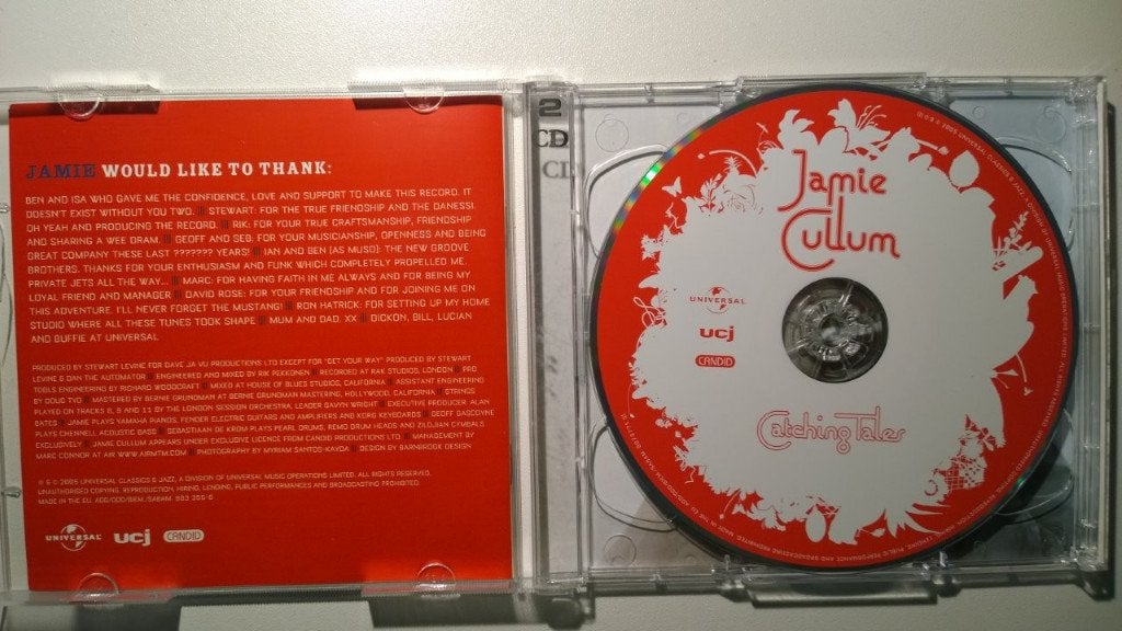 Jamie Cullum - Catching Tales (2 CD), Ophalen of Verzenden, Zo goed als nieuw, Jazz