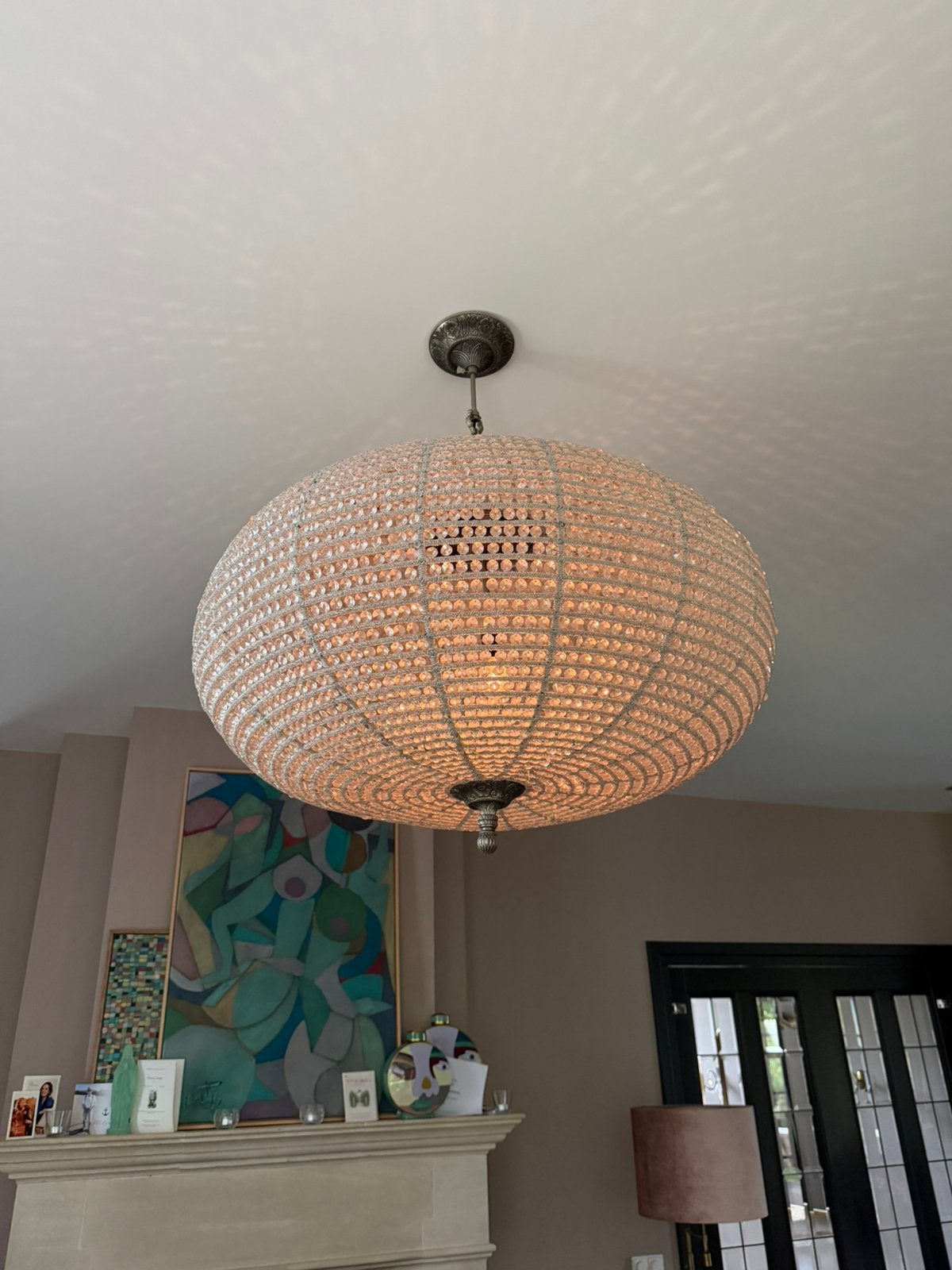 3 stuks PTMD hanglampen, Ophalen, Gebruikt
