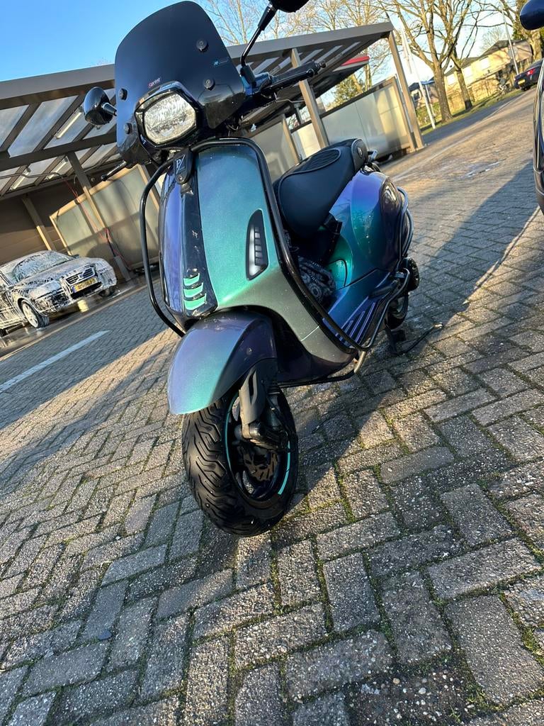 Vespa Sprint 80cc e4 Custom kleur, Ophalen, Overige modellen, Maximaal 45 km/u, Zo goed als nieuw