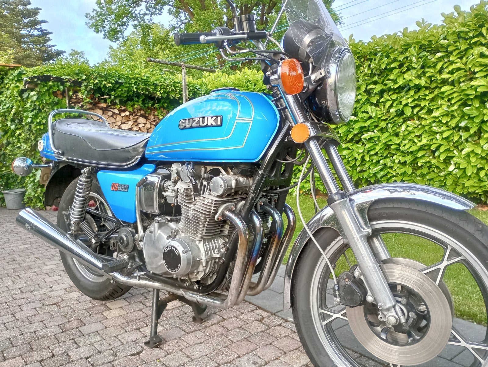 Suzuki GS850 - Klassieke Toermotor in Uitstekende Staat, Motoren, 4 cilinders, Gebruikt, Particulier, Toermotor