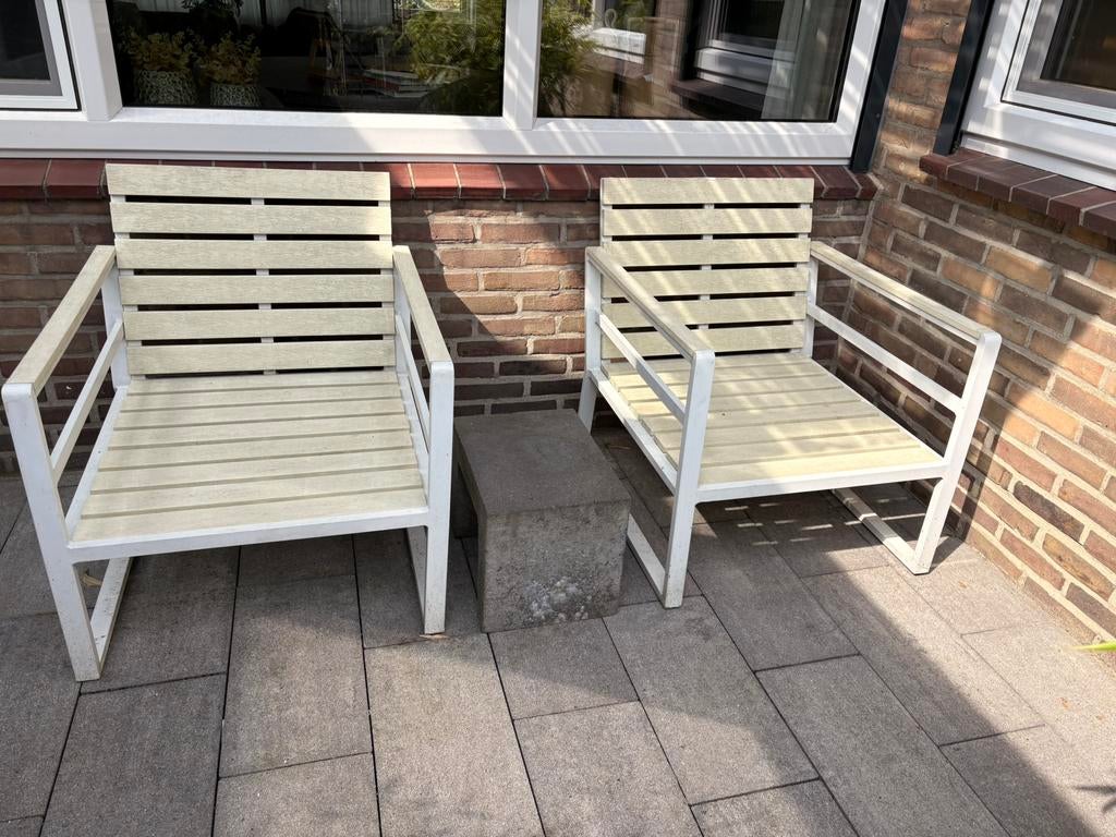 Fantastisch duurzaam relax set :), Tuin en Terras, Kunststof, Gebruikt, Loungeset, Bank