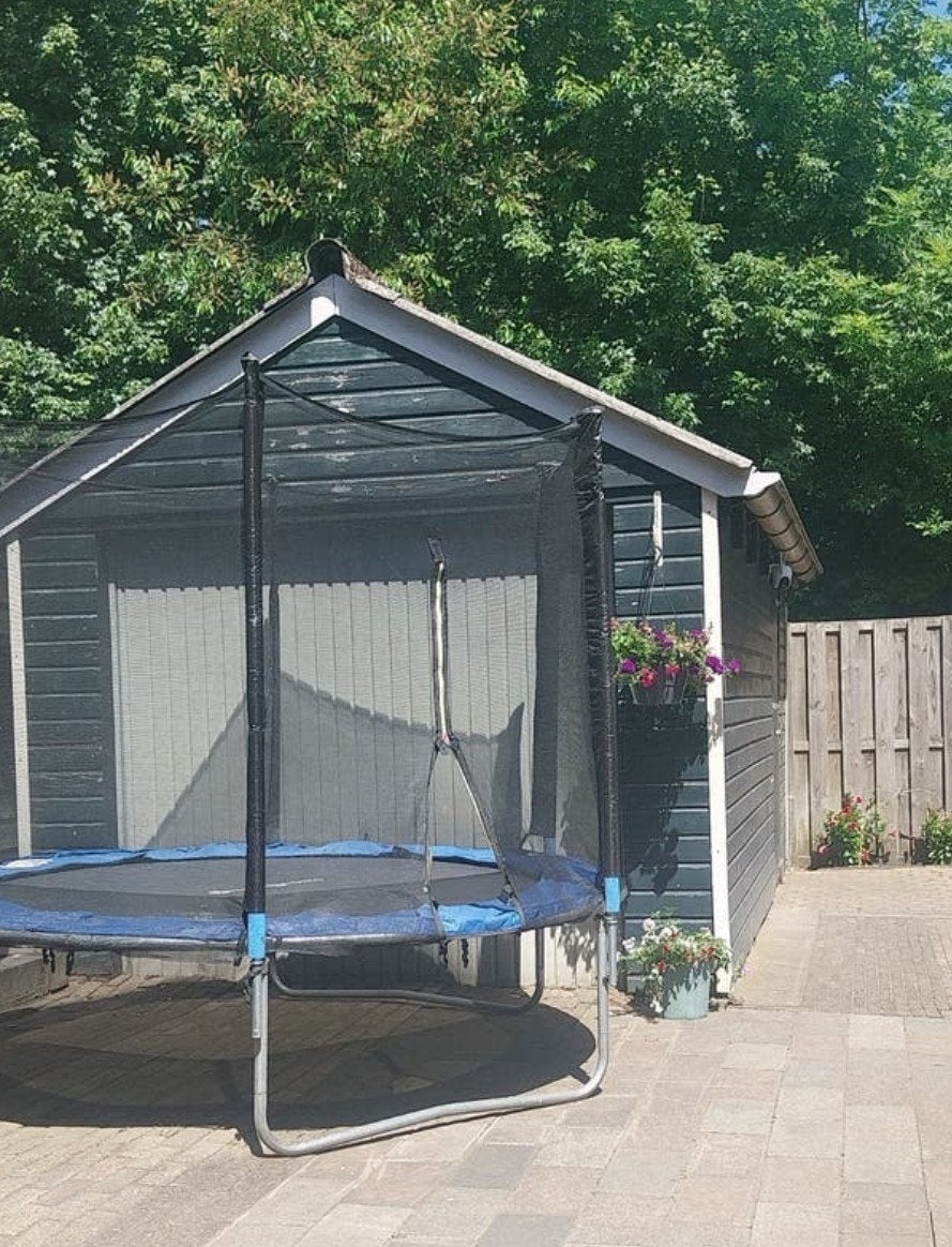Trampoline, Tuin en Terras, Tuinhuizen, Minder dan 250 cm, 200 tot 400 cm, Schuur, Ophalen of Verzenden