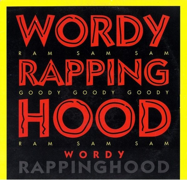 MAXI-SINGLE - Wordy Rappinghood - House, Cd's en Dvd's, Ophalen of Verzenden, Zo goed als nieuw, Dance en House, Overige typen