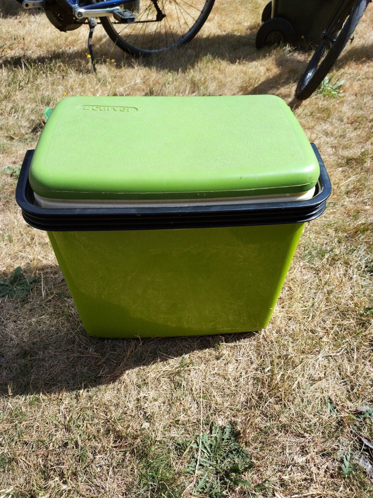 Groene koelbox Curver, Ophalen, Gebruikt, Koelbox, Koelelement