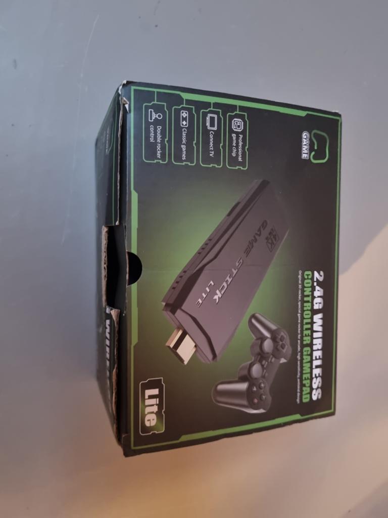 Game Stick Lite 4K - Retro Console met Duizenden Games + 2 W, Ophalen of Verzenden, Nieuw