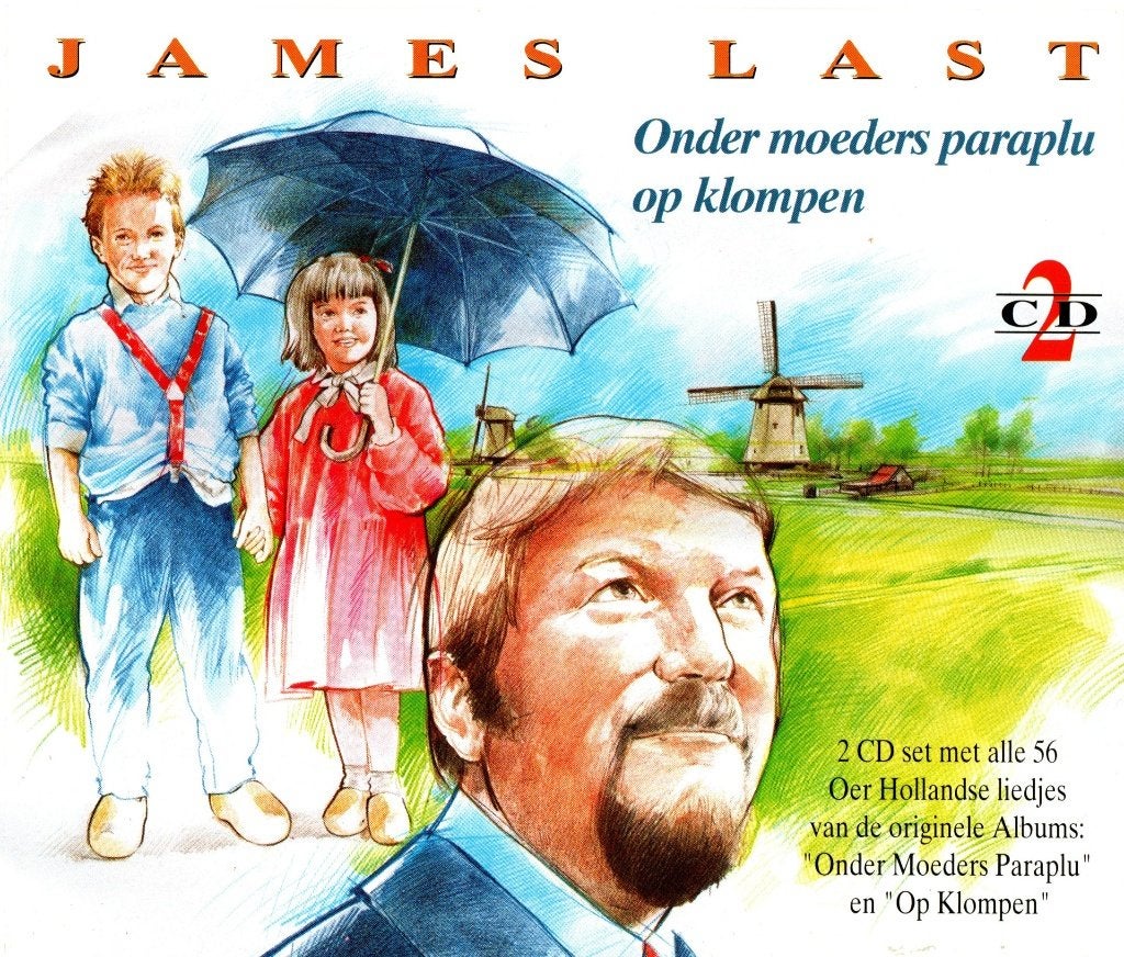 CD James Last - Onder Moeders Paraplu/Op Klompen, Inclusief boekje, Boxset, Wereldmuziek, Ophalen of Verzenden