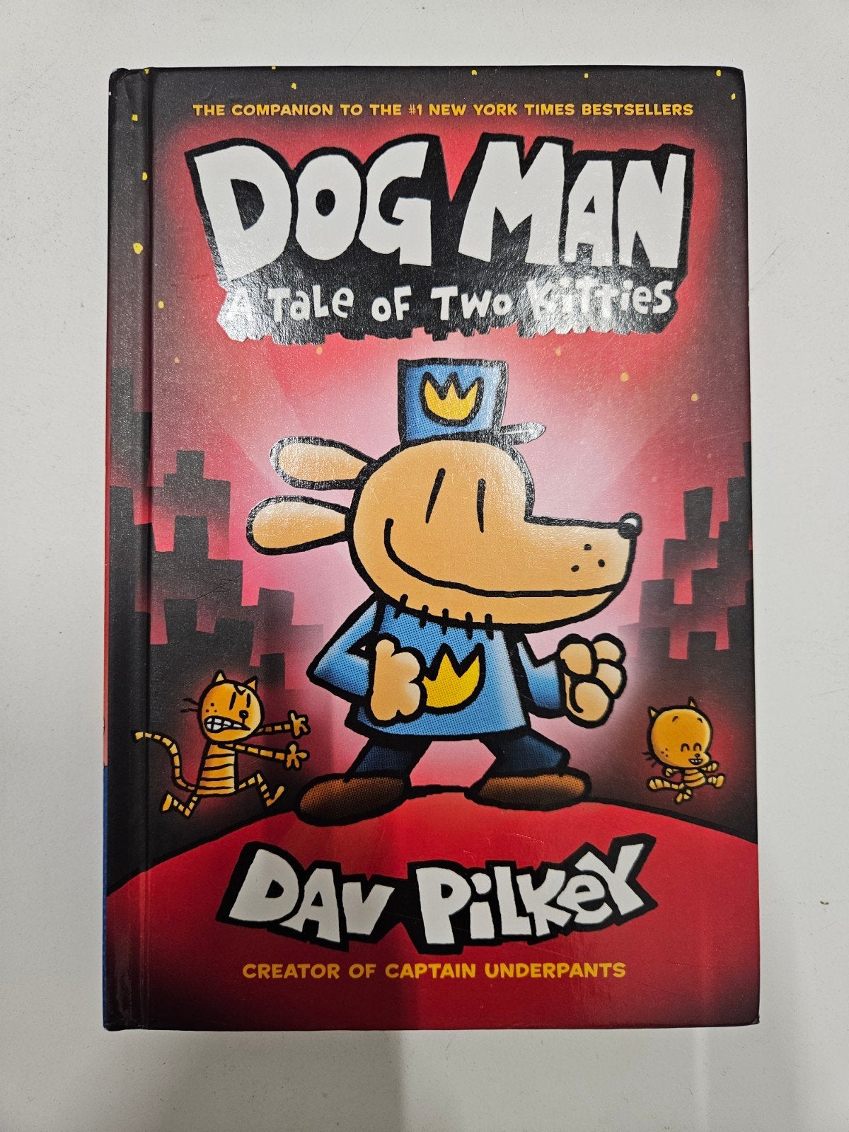Dogman a tale of two kitties, Boeken, Kinderboeken | Jeugd | onder 10 jaar, Ophalen of Verzenden, Fictie algemeen
