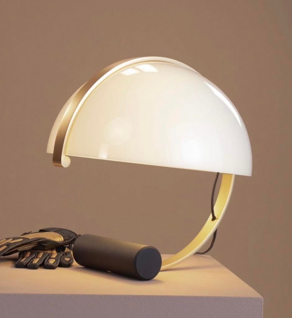Vintage designlamp Stilnovo uit de jaren 70, Ophalen, Metaal, Italiaans Design