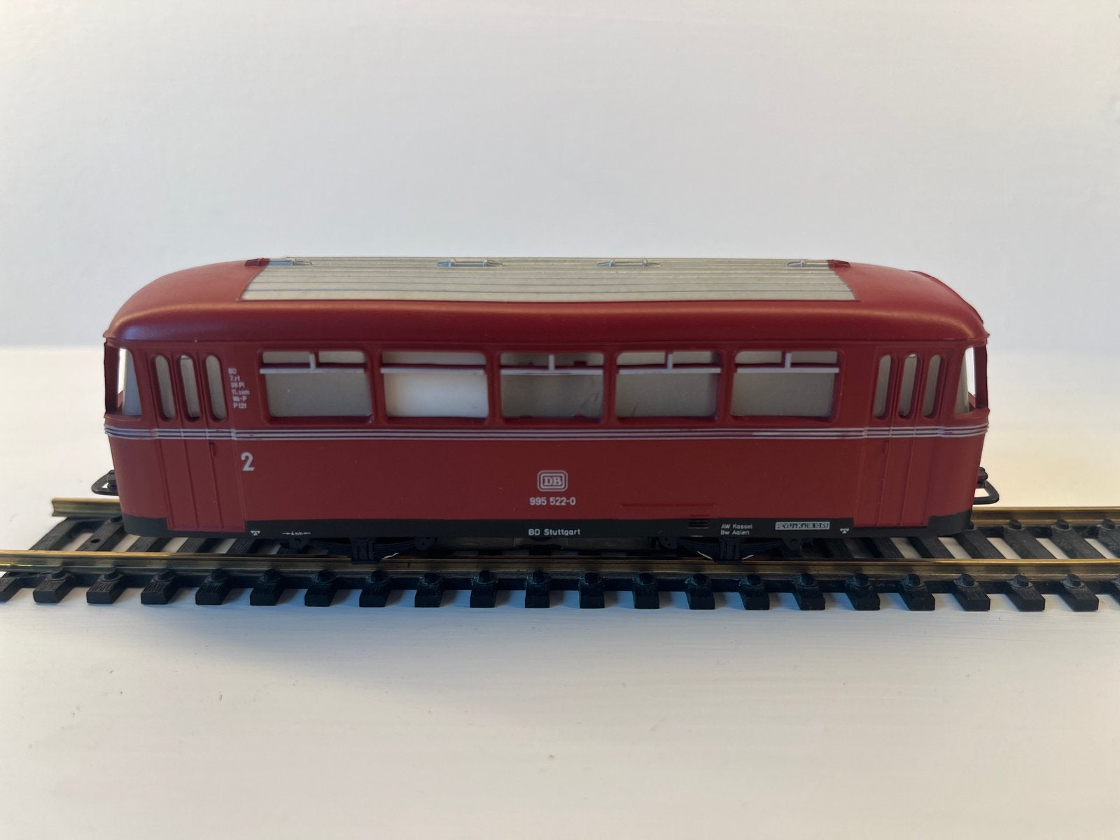 Märklin 4018 Schienenbus bijwagen – met OVP – verlichting, Wisselstroom, Wagon, Ophalen of Verzenden, Zo goed als nieuw