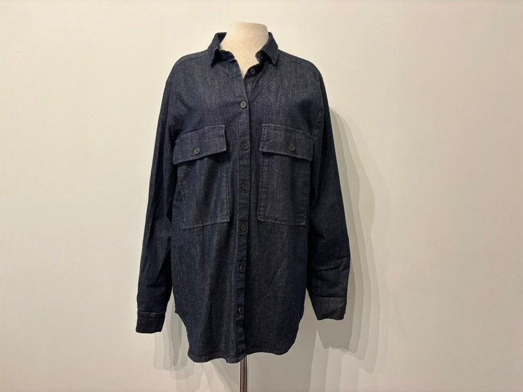WomanByEarn 'Avelon' Denim Blouse | Overshirt | Maat 40, Kleding | Dames, Maat 38/40 (M), Womanbyearn, Womanbyearn, Nieuw