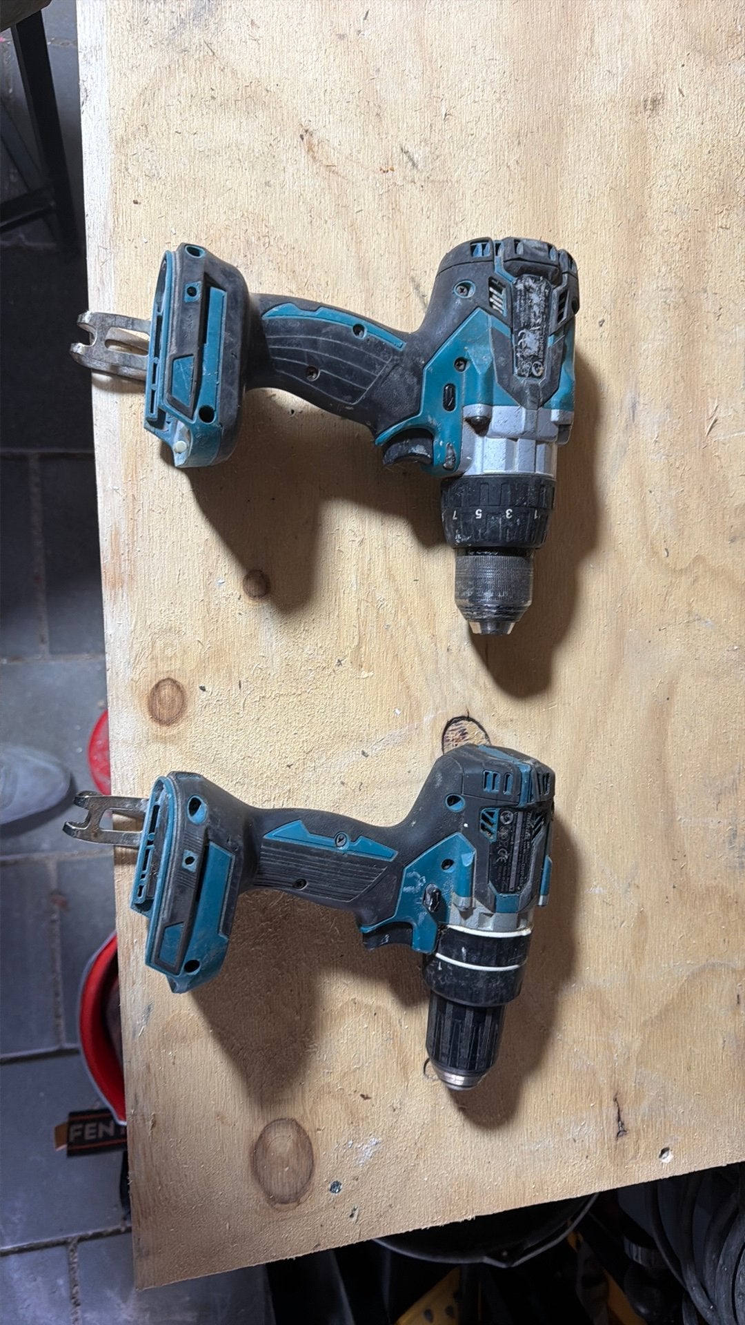 Makita accutol 2 st body’s, Ophalen, Gebruikt