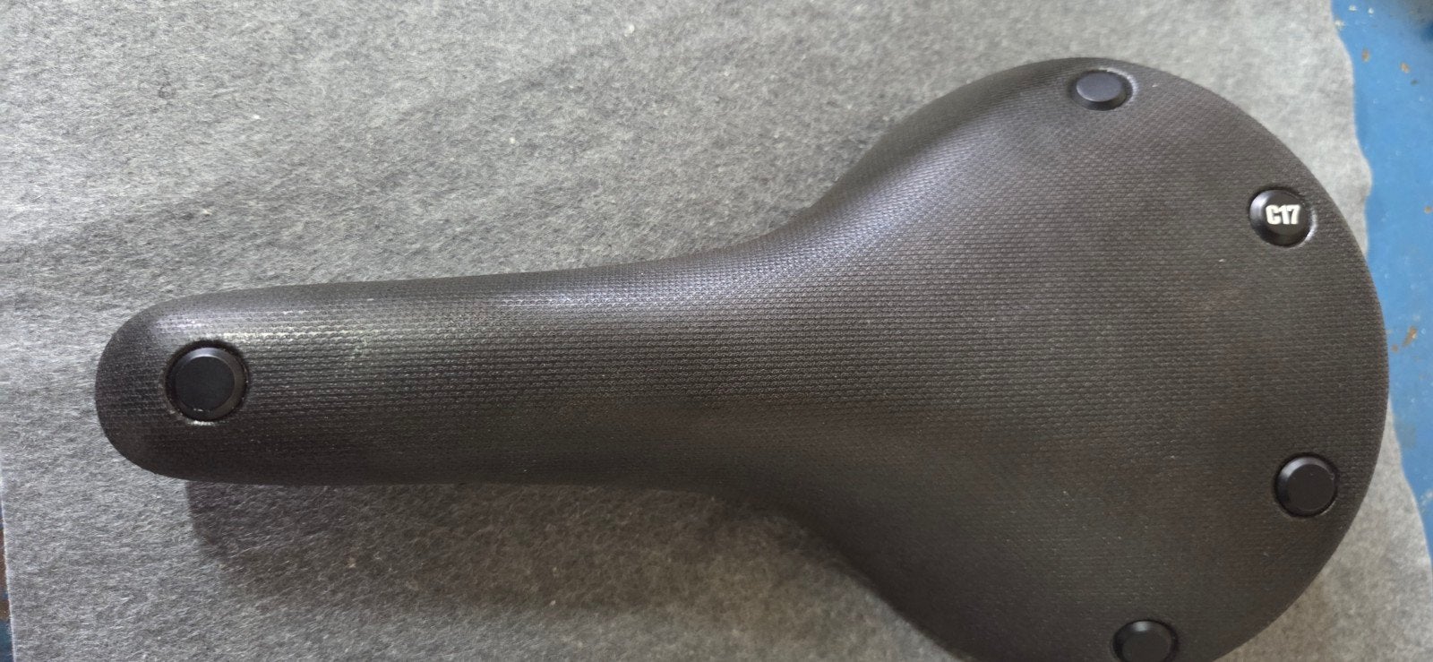 Brooks C17 Cambium Zadel - Zo goed als nieuw, Fietsen en Brommers, Fietsonderdelen, Ophalen of Verzenden, Zadel
