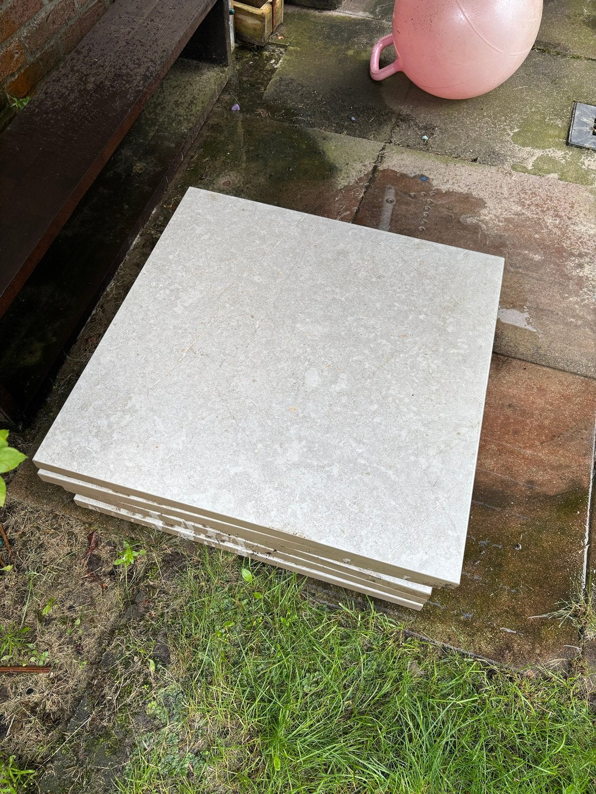 Keramische tegels 3cm dik, Tuin en Terras, Tegels en Klinkers, Ophalen, Keramiek, Nieuw, Minder dan 5 m²