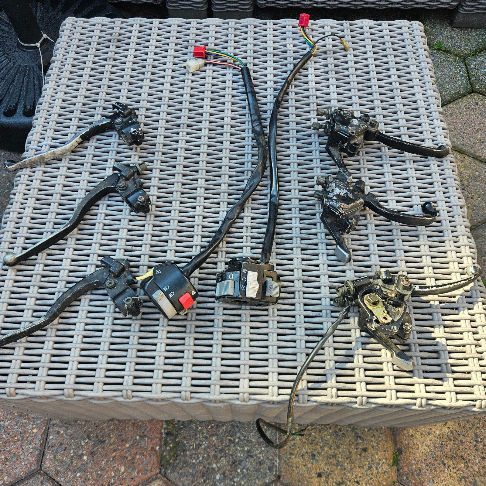 Quad remhendel, duimgas en stuurbediening, Fietsen en Brommers, Ophalen, Gebruikt, Overige typen