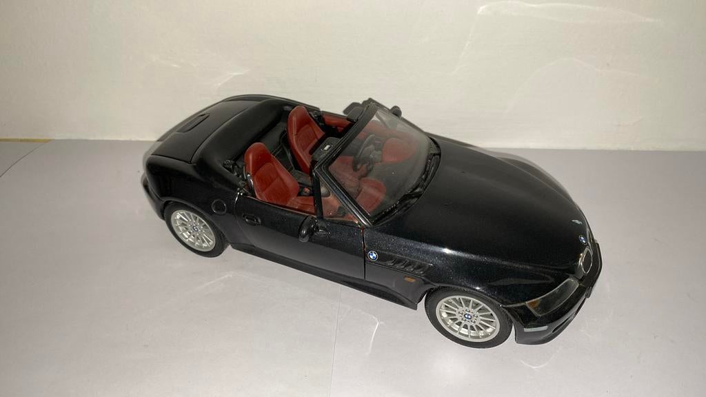 Kyosho BMW Z3 Roadster black 1:18, Hobby en Vrije tijd, Modelauto's | 1:18, Ophalen of Verzenden, Zo goed als nieuw, Auto, Kyosho