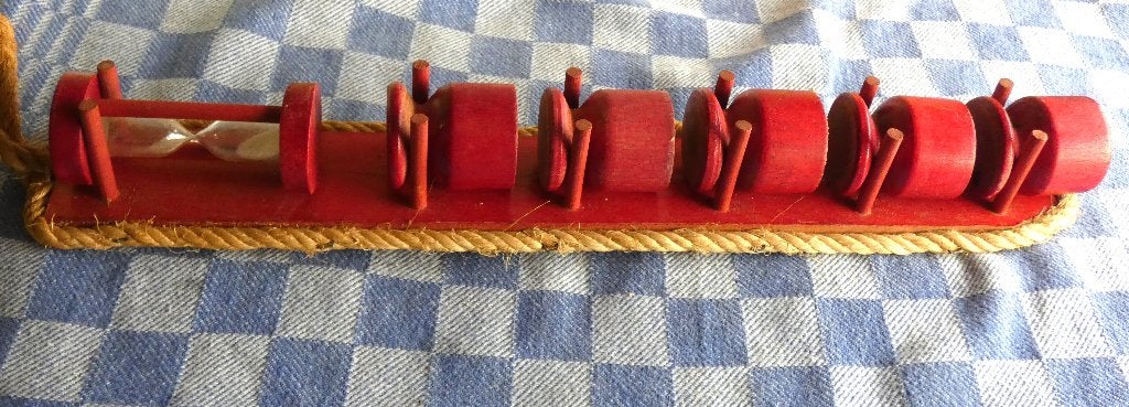 eierdoppen/ zandloper/ keukenrekje, Hout, Ophalen of Verzenden, Rood, Overige merken
