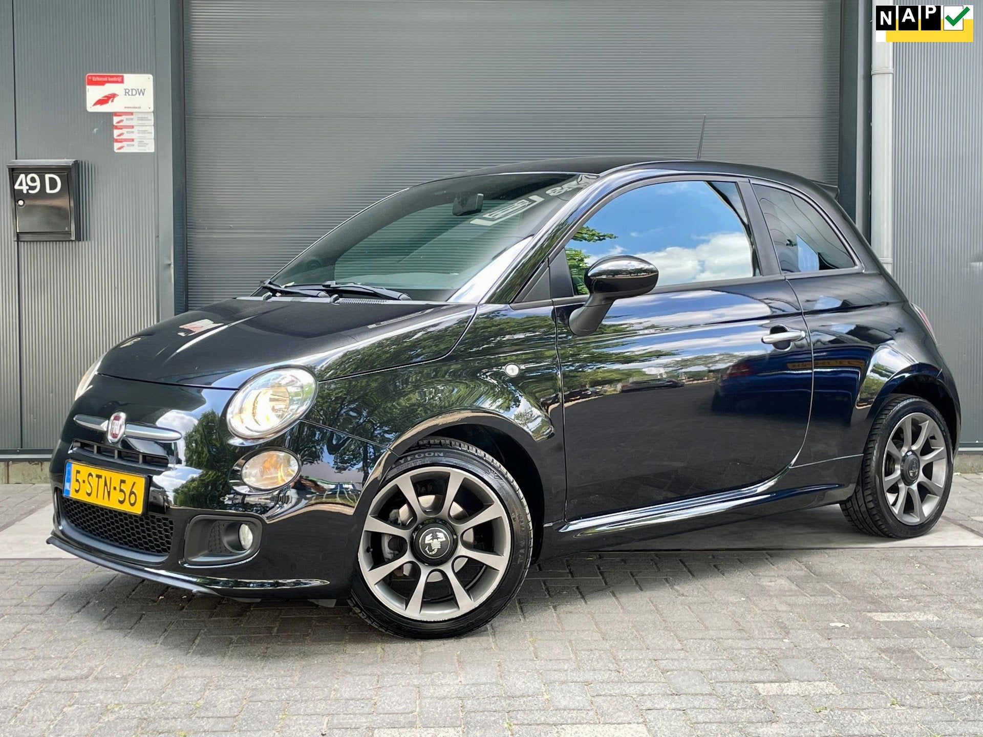 Fiat 500 0.9 TwinAir 500S 2EIG NAP AIRCO ALCANTARA LEER MF S, Auto's, Fiat, Voorwielaandrijving, Euro 5, 86 pk, Gebruikt