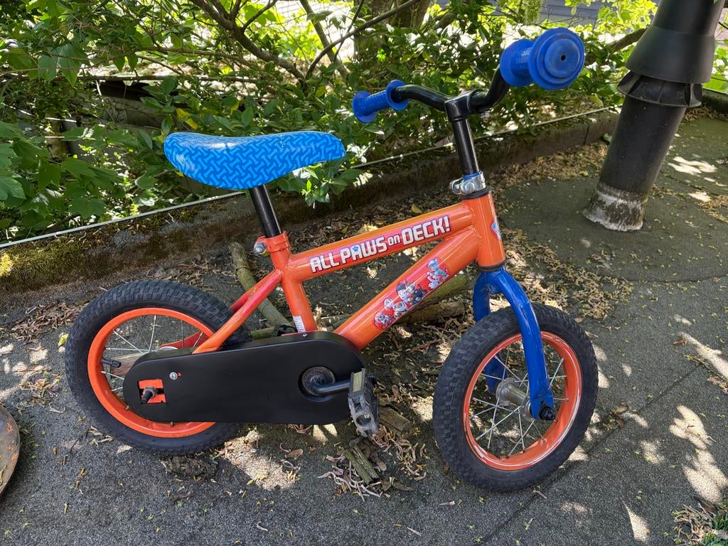 Paw Patrol 12 inch kinderfietsje - Ideaal voor de kleintjes!, Fietsen en Brommers, Fietsen | Kinderfietsjes, Ophalen, Gebruikt