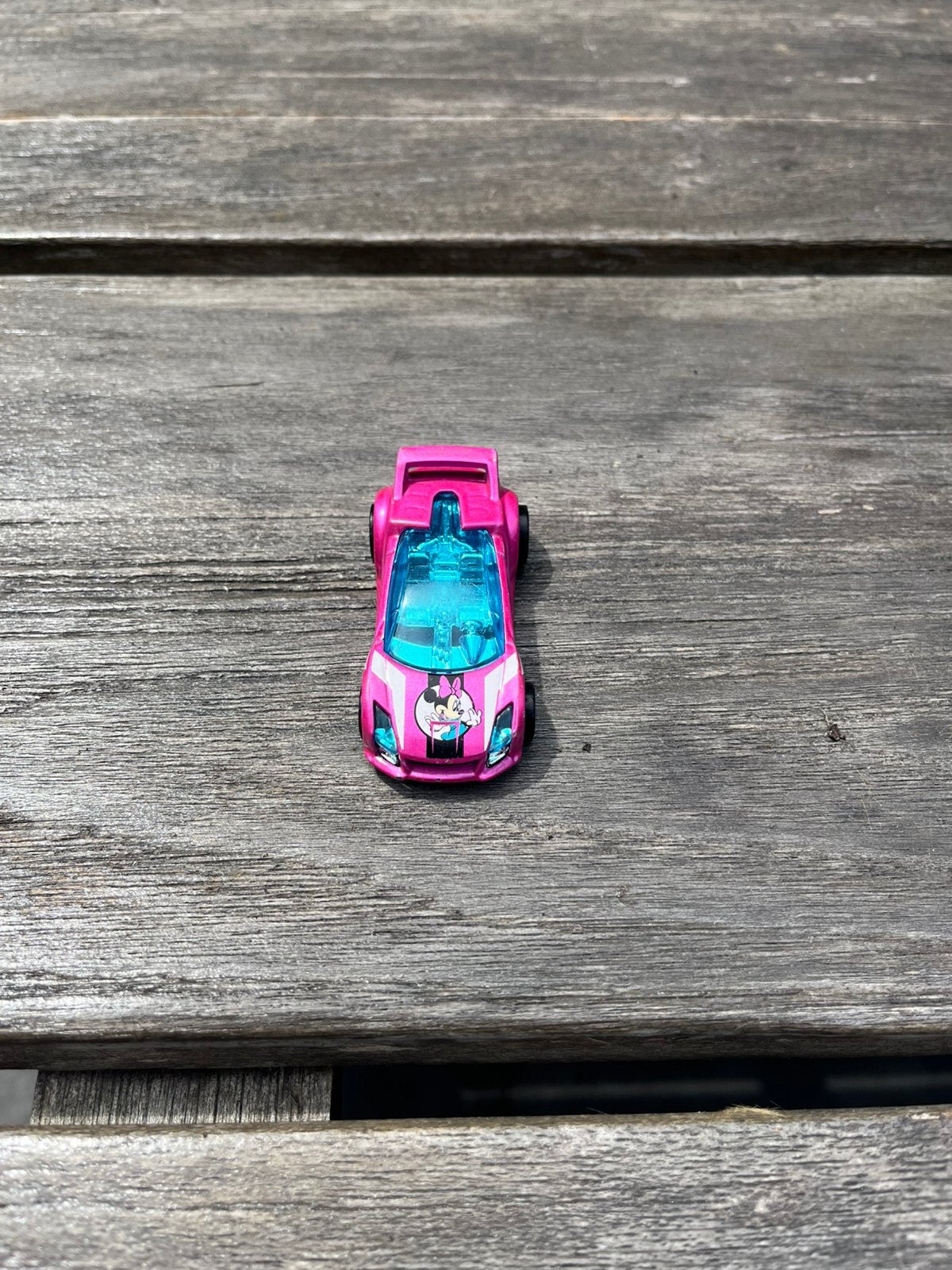 Minnie Mouse Hot wheels 90e verjaardag Disney, Ophalen of Verzenden, Zo goed als nieuw