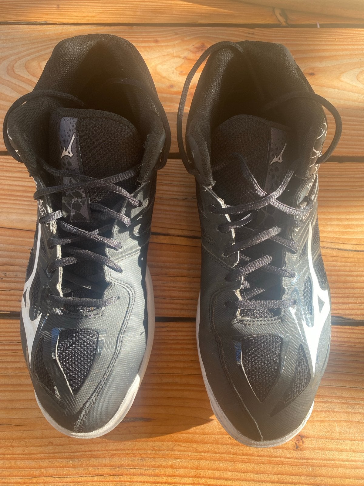 Mizuno Thunder Blade K6 korfbal/volleybalschoenen - Maat 42, Ophalen of Verzenden, Gebruikt, Schoenen