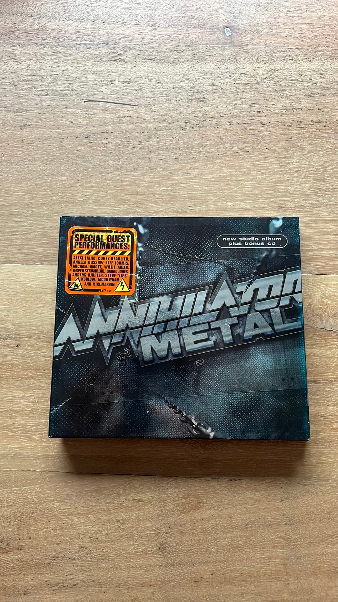 Annihilator - Metal Limited Edition 2CD Digipak, Ophalen of Verzenden, Zo goed als nieuw