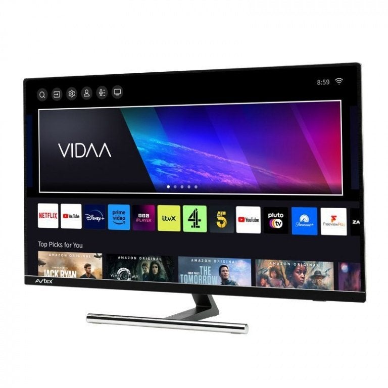 Avtex 24inch Vidaa Full HD Smart TV Kaal, Buurserstraat 15 A, 7481 EG,Haaksbergen, Ophalen of Verzenden, Info@123CamperOnderdelen.nl