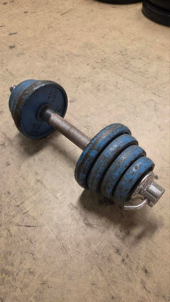 Verstelbare dumbbell, Ophalen, Dumbbell