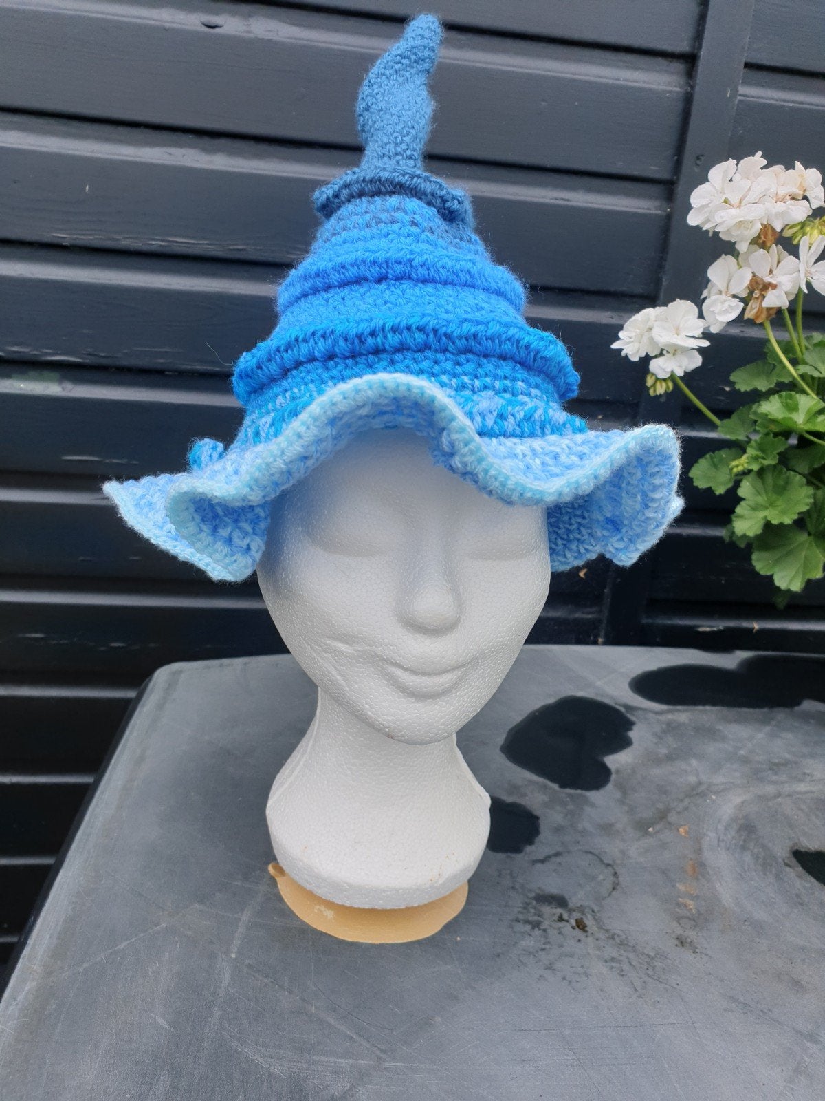 fairy of heksenmuts voor tiener ,laag model, Ophalen of Verzenden, Nieuw, Haken