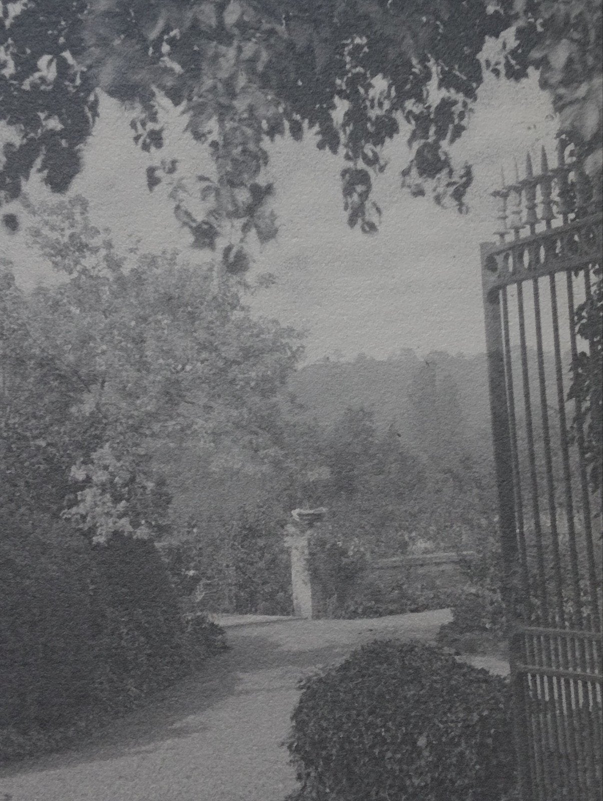 'Limburgsch Schoon' park ingang jaren 30, Ophalen of Verzenden, Voor 1940