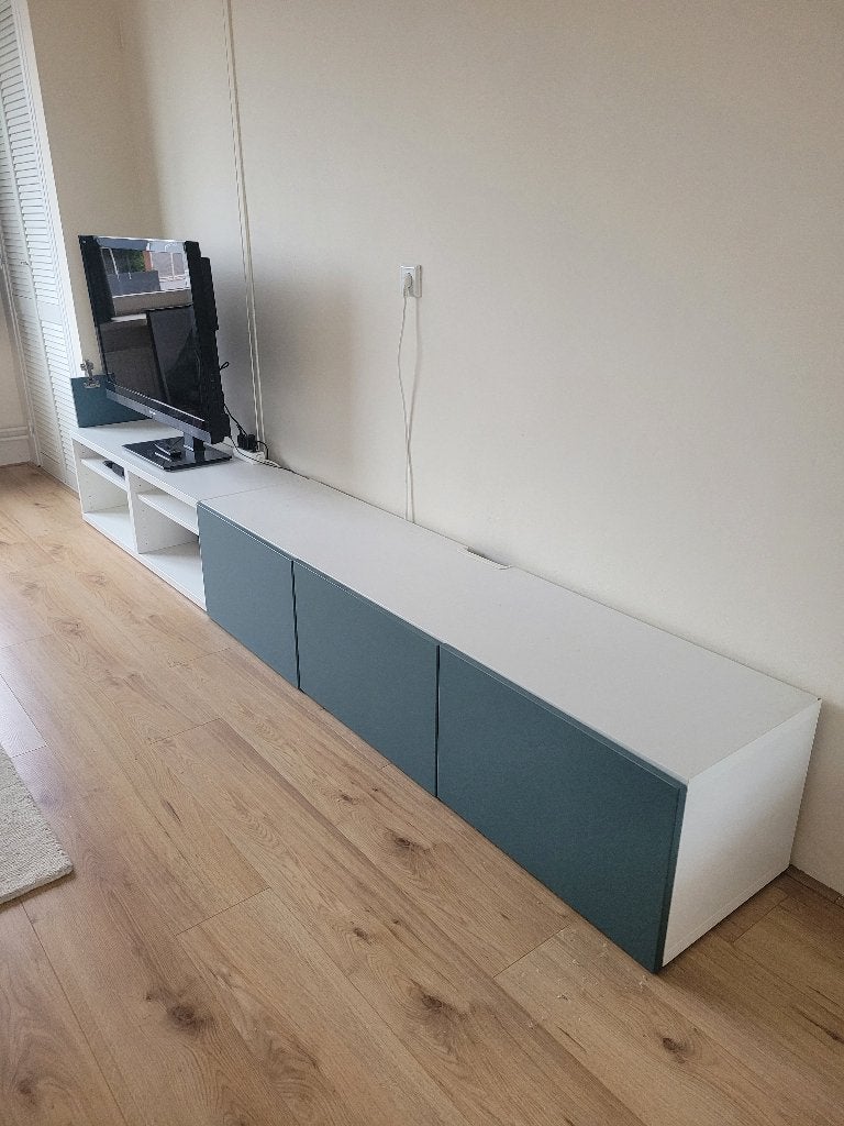Ikea Besta tv-meubel, Ophalen, Gebruikt, 100 tot 150 cm, Minder dan 100 cm