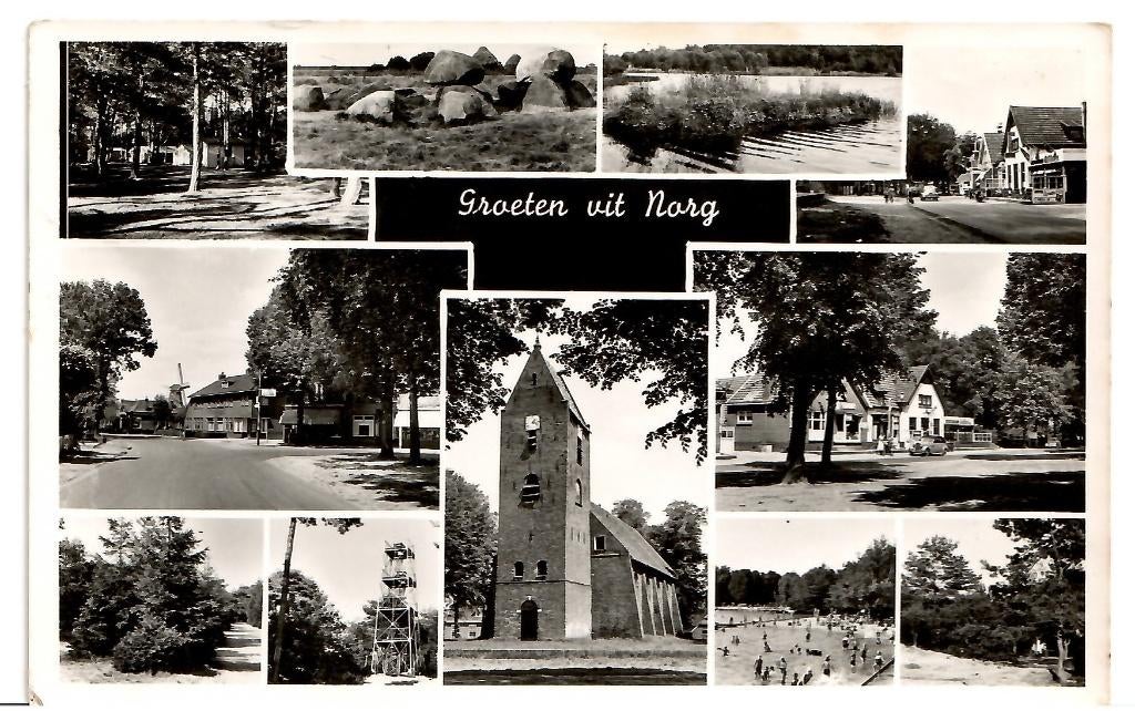 Groeten uit Norg (2), Ophalen of Verzenden, 1960 tot 1980, Gelopen, Drenthe