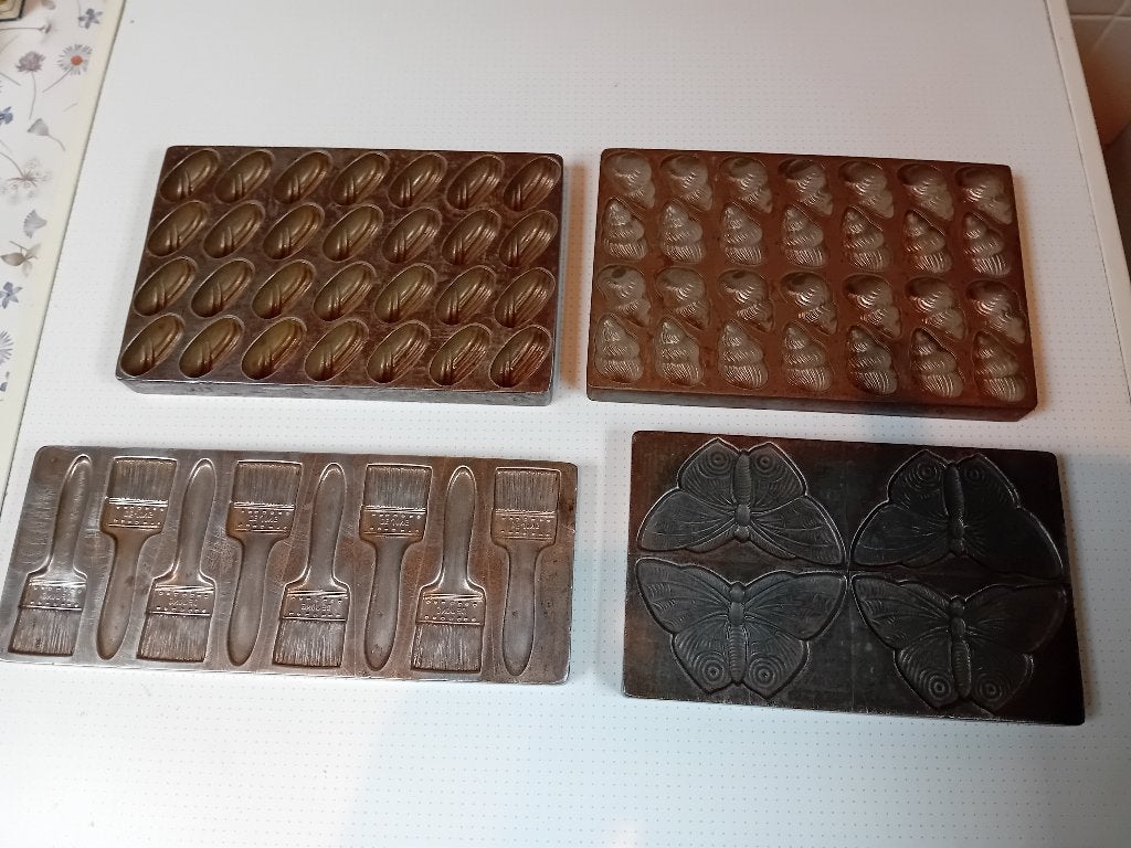 Oude chocoladeplaatjes Anton Reiche., Ophalen of Verzenden