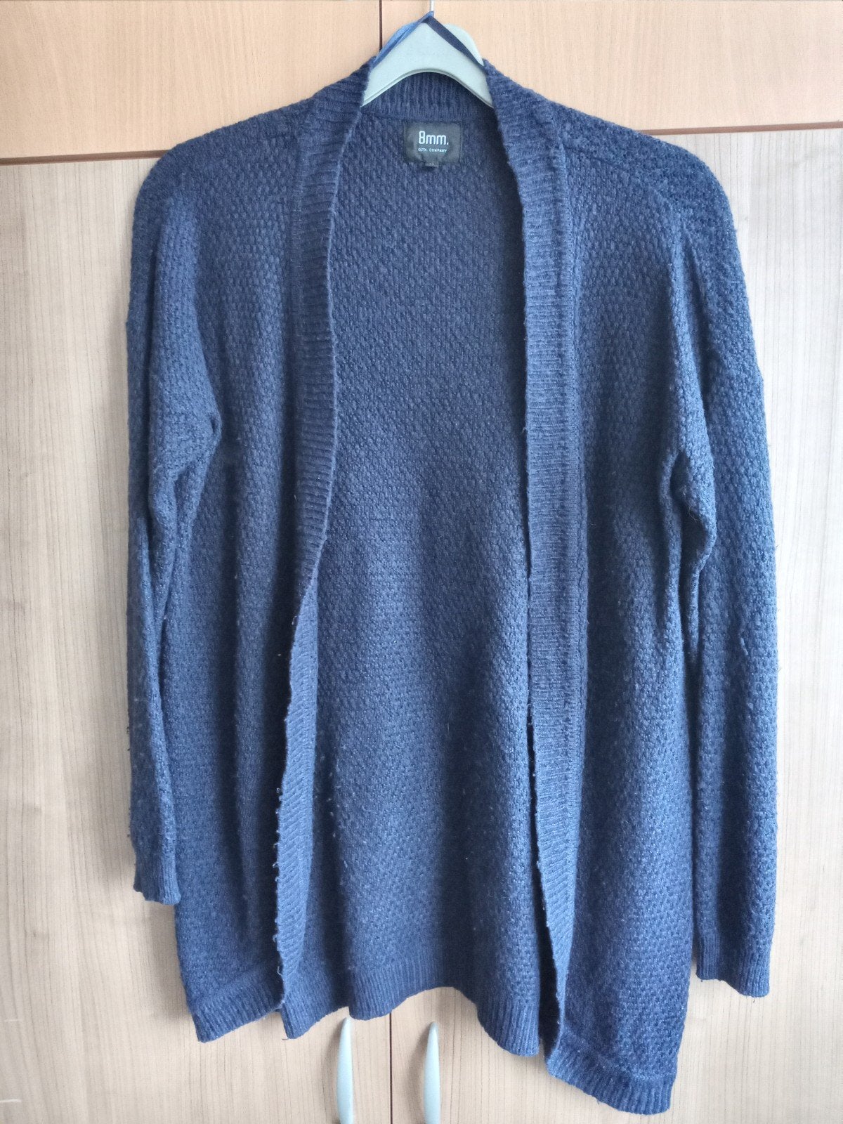Lang donkerblauw vest van 8mm maat M, Kleding | Dames, Maat 38/40 (M), 8mm, Blauw, Ophalen of Verzenden