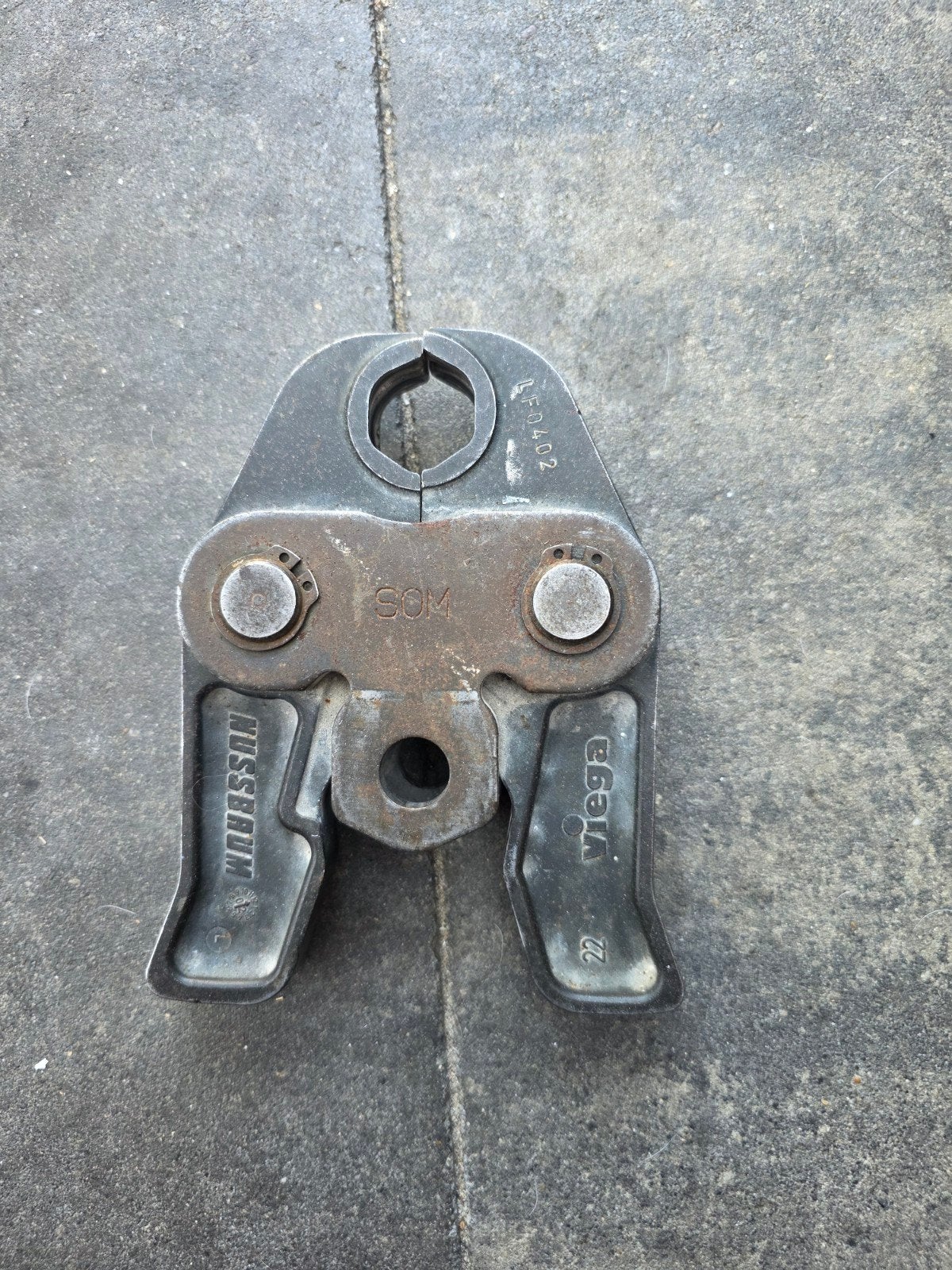 Viega persbek 22mm, Doe-het-zelf en Verbouw, Ophalen of Verzenden, Gebruikt, Overige typen, Viega