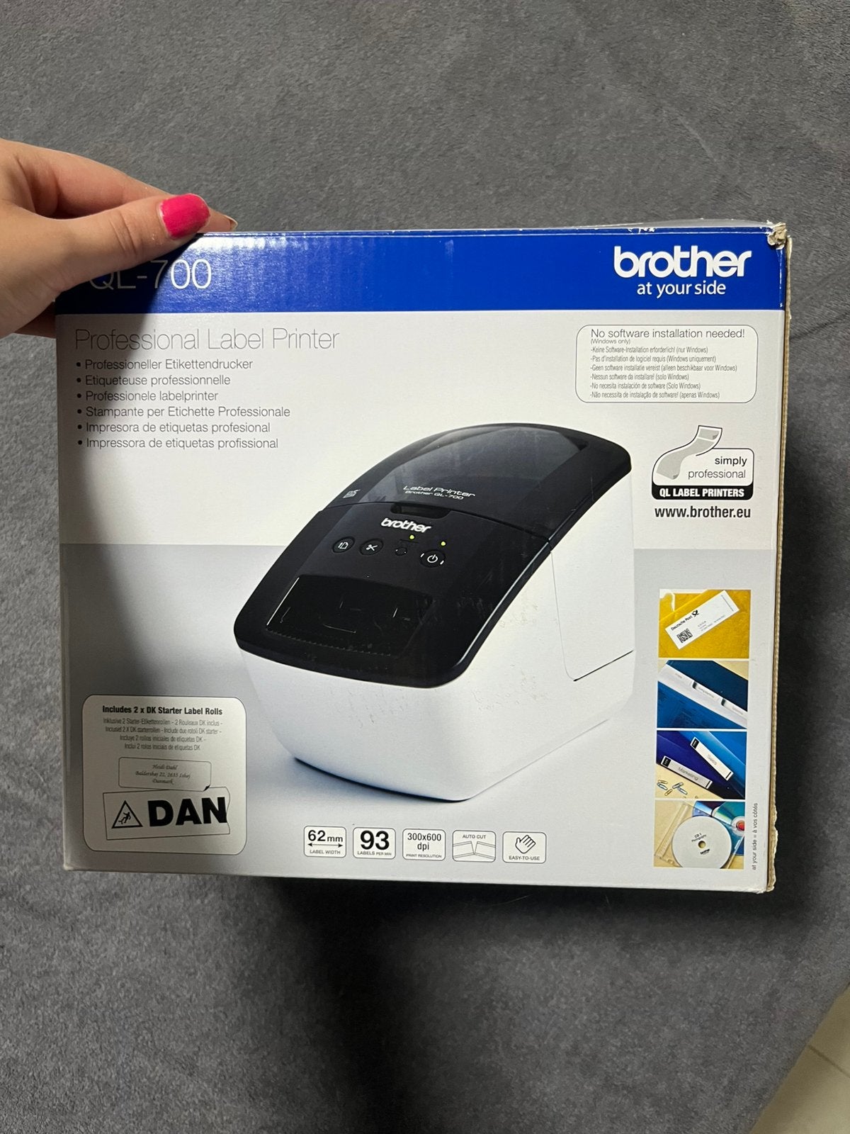 Brother labelprinter QL-700, Computers en Software, Ophalen of Verzenden, Nieuw