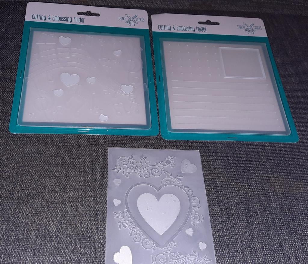 Verschillende embossing mallen, Hobby en Vrije tijd, Scrapbooking, Ophalen of Verzenden, Zo goed als nieuw, Frame of Mal, Overige merken