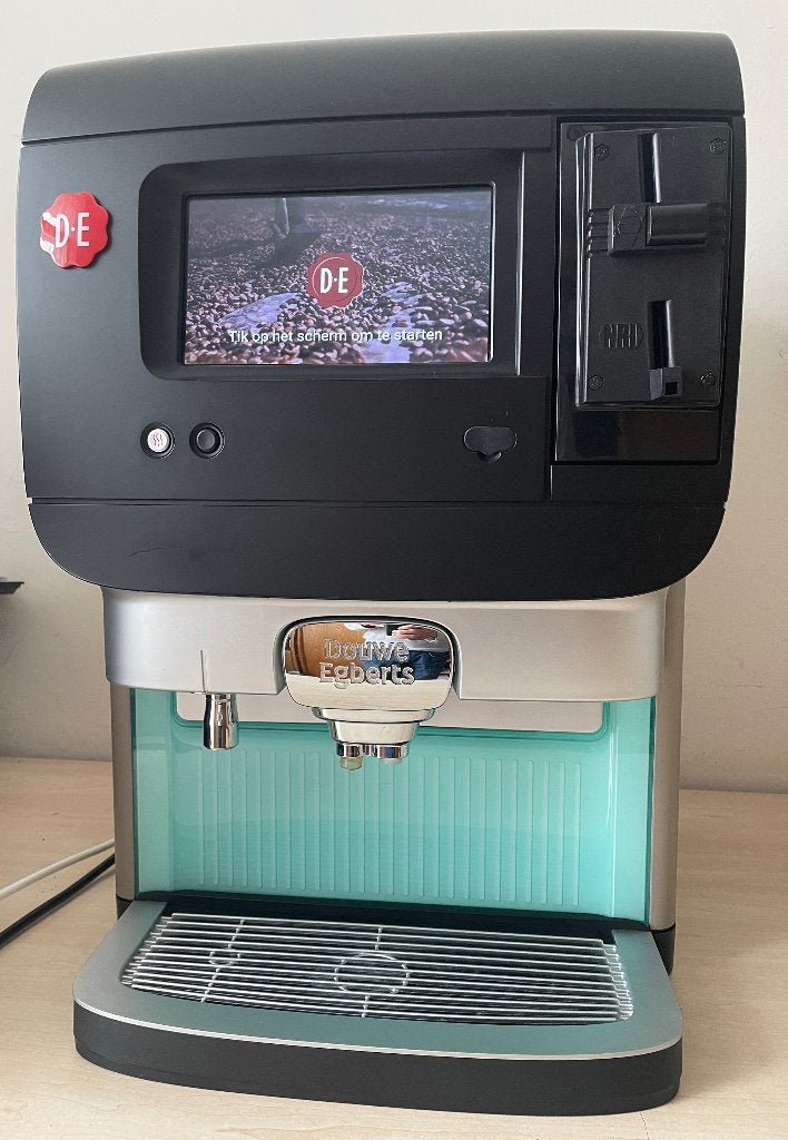 DE Cafitesse Excellence Compact Touch met betaalmogelijkheid, Ophalen, Overige typen, 10 kopjes of meer, Koffiemachine