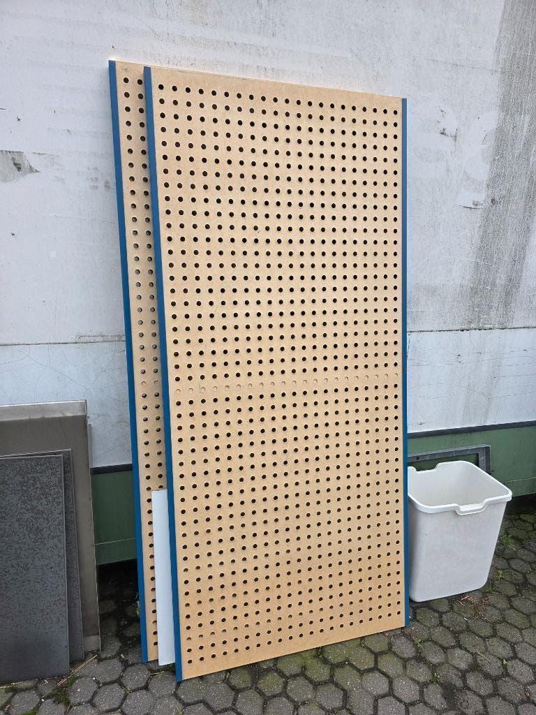 2x bedbodem lattenbodem dubbel board met stalen omranding, Ophalen, 90 cm, Eenpersoons, Zo goed als nieuw