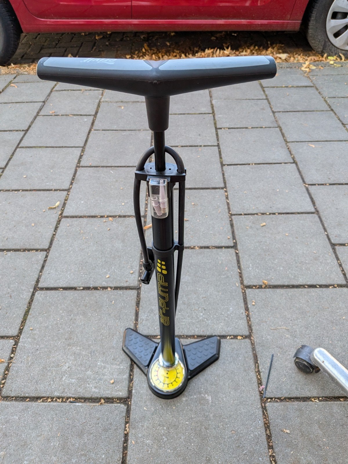 Crivit Fiets- en brommerventiel  luchtbedpomp, Ophalen