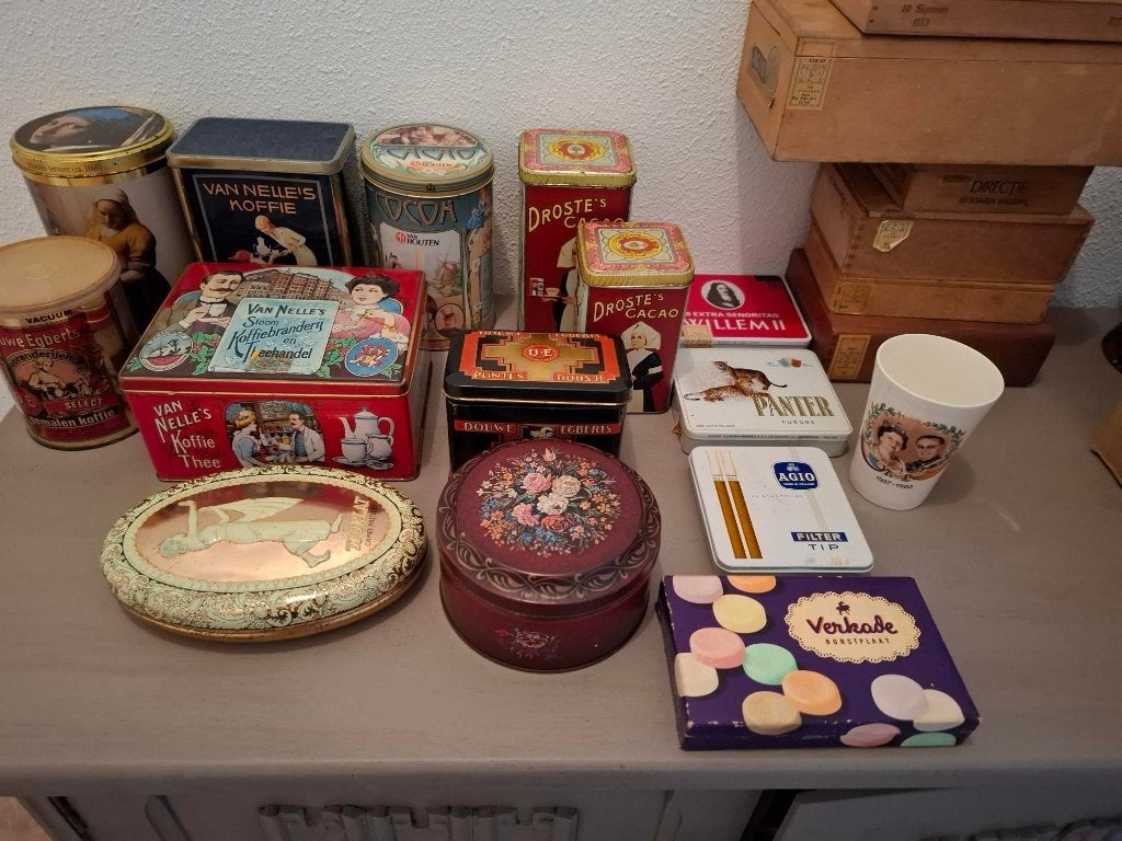 Hollandse doosjes en blikjes, Ophalen of Verzenden, Gebruikt, Overige typen