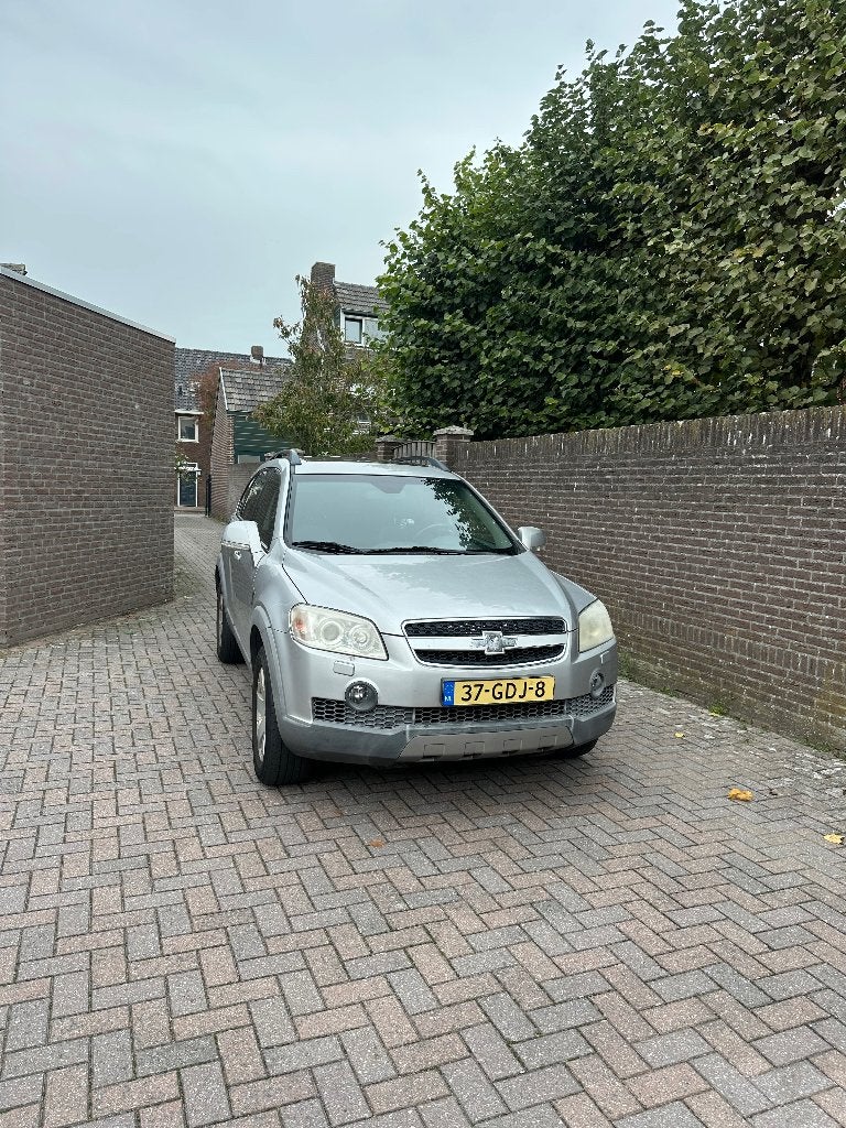 Chevrolet Captiva 2008 Grijs, Auto's, 136 pk, 4 cilinders, Handgeschakeld, Particulier