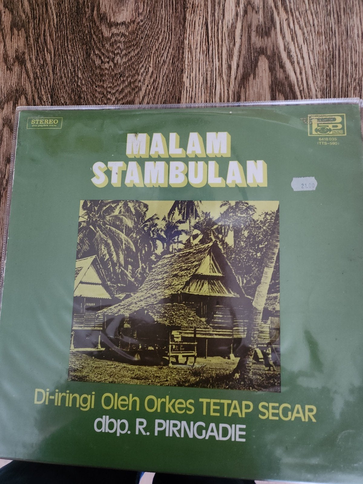 Malam Stambulan - Orkes Tetap Segar (LP), Cd's en Dvd's, LP, Gebruikt, Overige genres, Ophalen of Verzenden