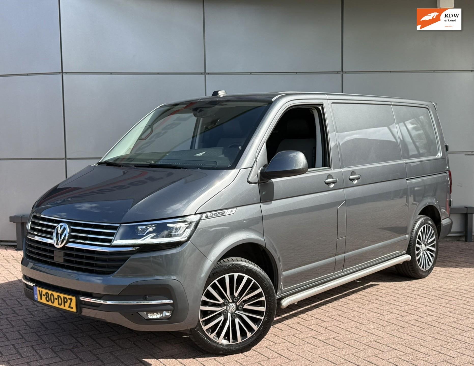 Volkswagen Transporter 2.0 TDI 150 PK DSG 28 Bulli 2 x Schui, Auto's, Stof, 4 cilinders, Volkswagen, 2500 kg